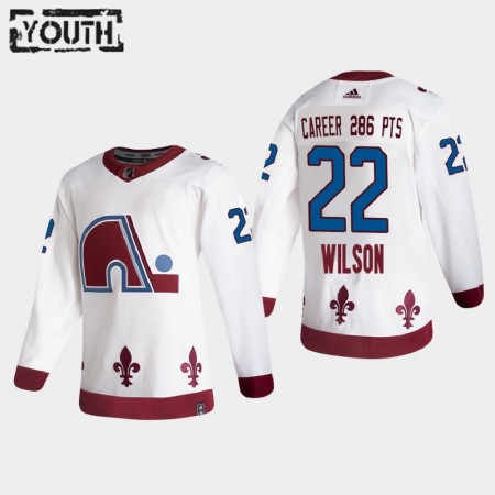 Dětské Hokejový Dres Colorado Avalanche Dresy Colin Wilson 22 2020-21 Reverse Retro Authentic